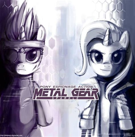 mlp metal gear box|Metal Gear and My Little Pony Crossover .